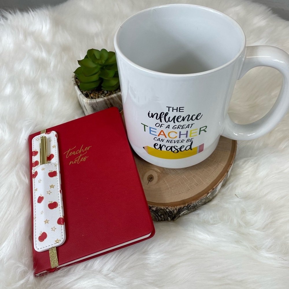 Teacher Gift Desk Mug Journal Set NWT